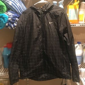 Nike reflective windbreaker